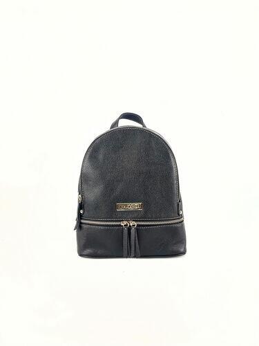 Mochila Isa - Couro Relax Preto