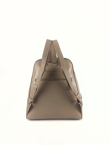 Mochila Vick - Couro Relax Bege