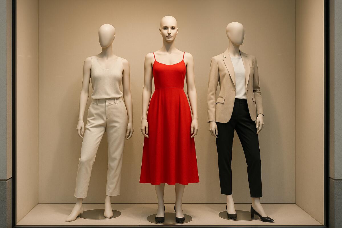 Como escolher o manequim ideal para loja de moda feminina