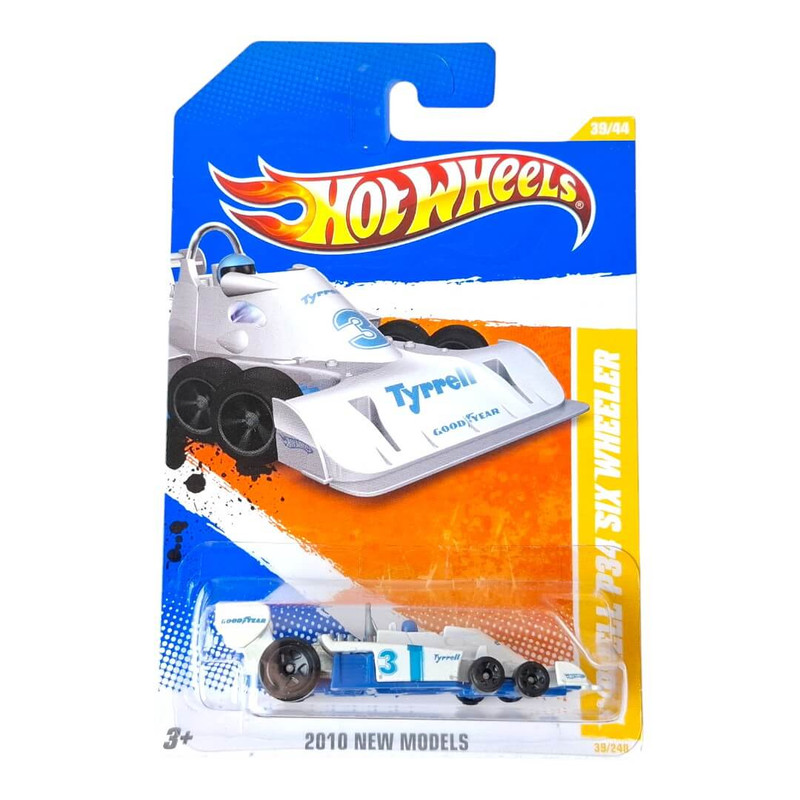 Tyrrellp34ＳＩＸWHEELER Hot Wheels Tyrrell P34 Six Wheeler Branco - a partir de R$193,99