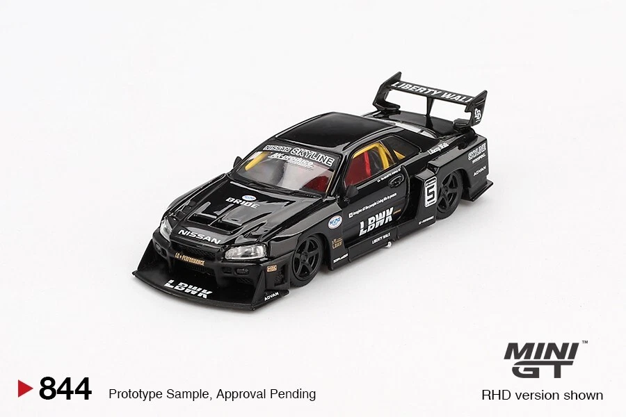 Mini GT Nissan Skyline Liberty Walk Super Silhouette - a partir de