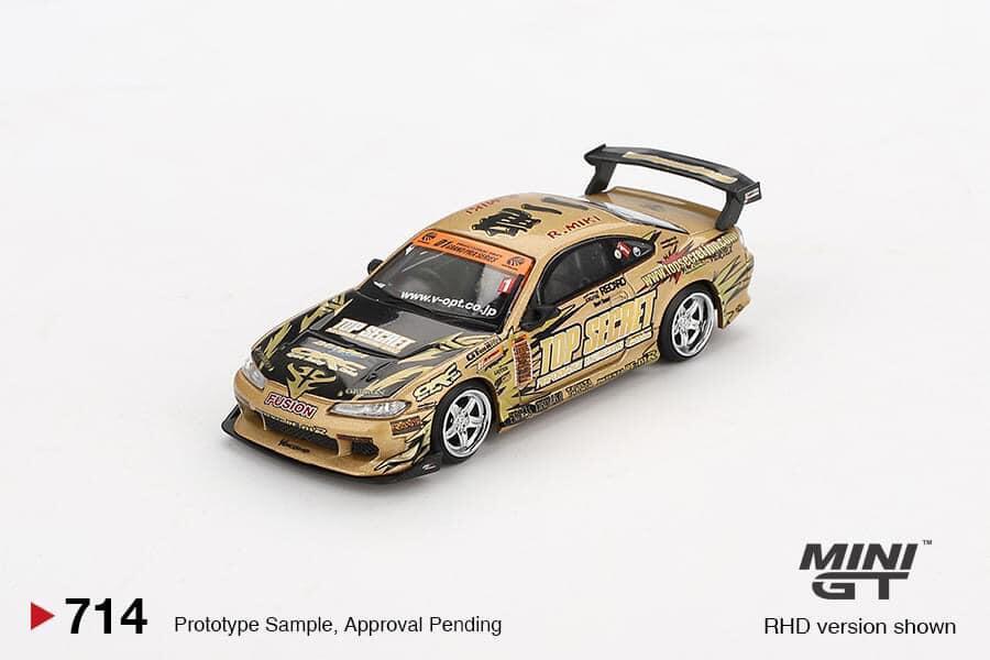 MINI GT Nissan Silvia (S15) Top Secret D1GP - a partir de R$135,79