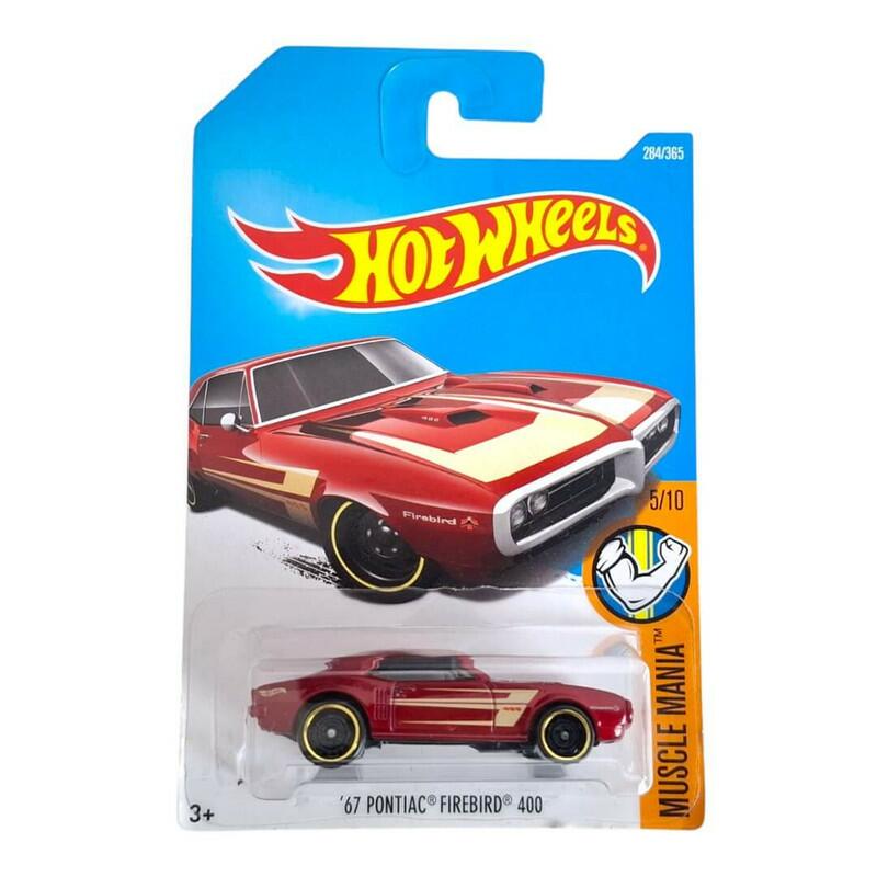 Hot Wheels Pontiac Firebird 400 1967 Vermelho