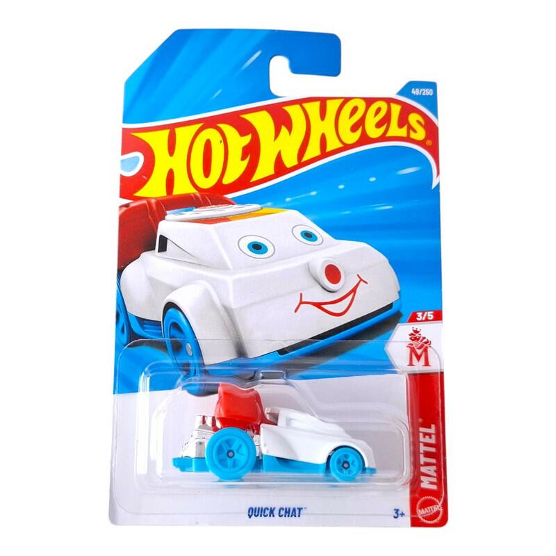 Hot Wheels Quick Chat Roda azul - a partir de R$19,39