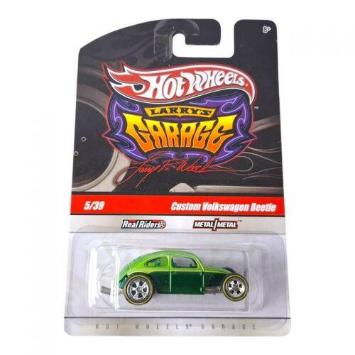 Hot Wheels Larrys Garage Volkswagen Beetle Custom Verde - a partir