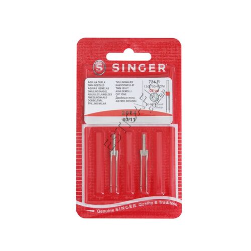 Comprar Agulha Dupla Singer P/ Domestica 4Mm N 11 E 14 - a partir