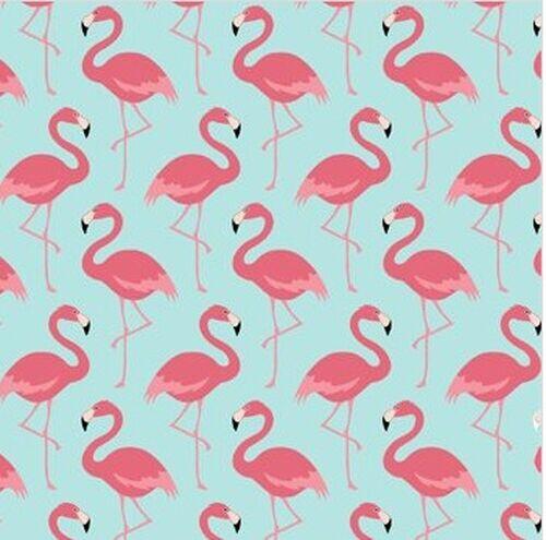 Tecido Nacional Flamingo Azul Claro 0,5X1.50