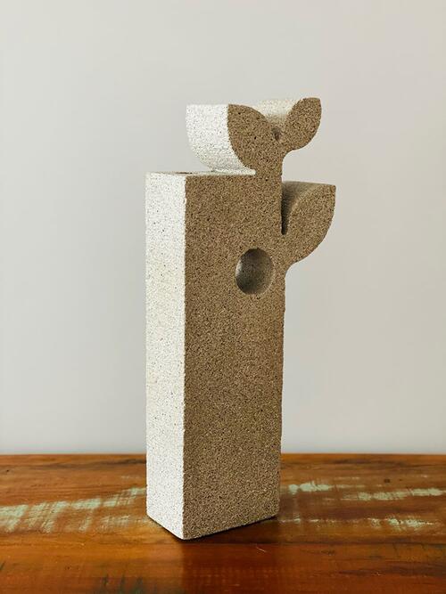 Escultura / Vaso ArtBlock Muda Vertical