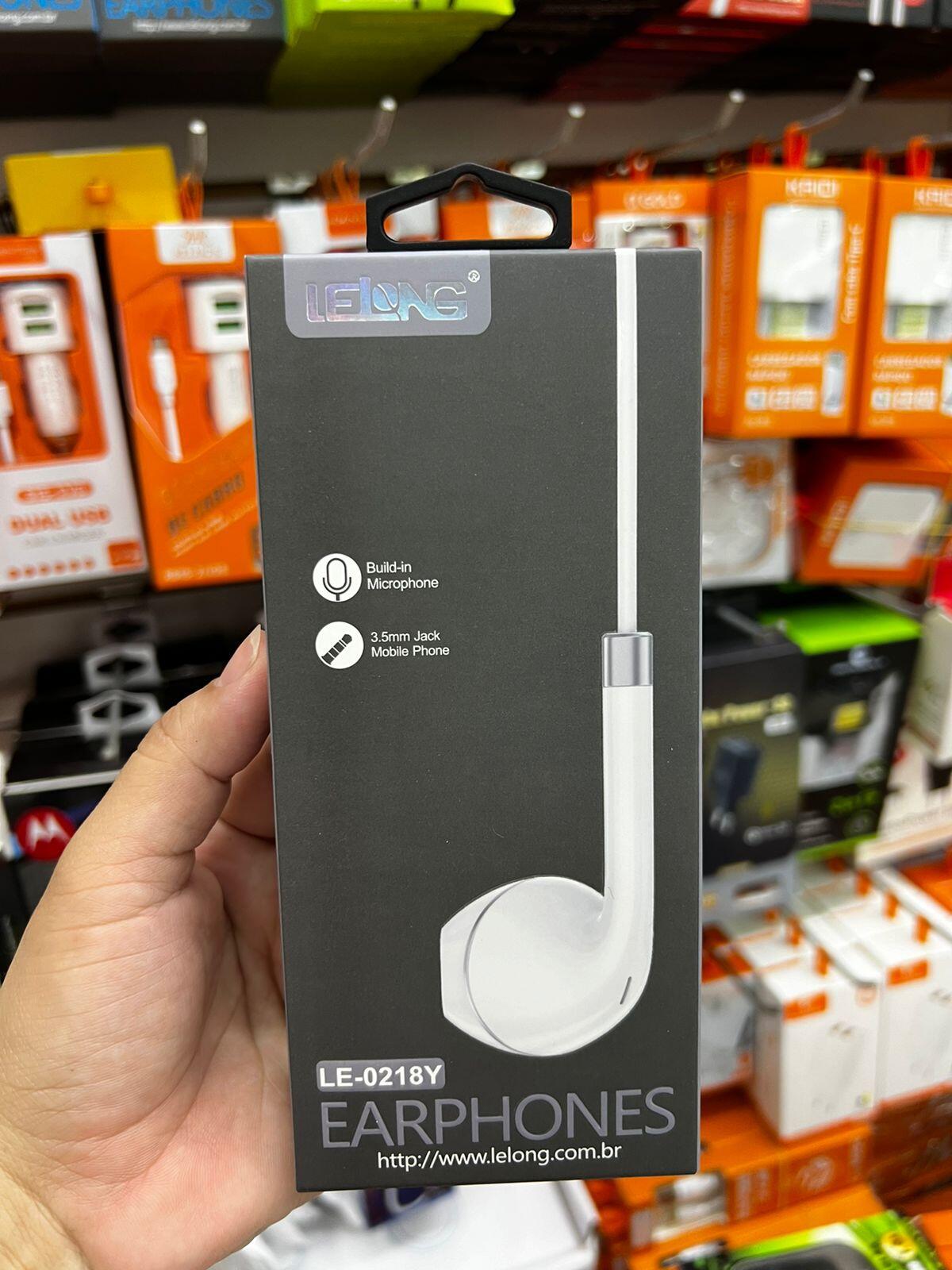 Comprar Fone De Ouvido Lelong P2 3.5MM LE-0218Y Cor Sortida