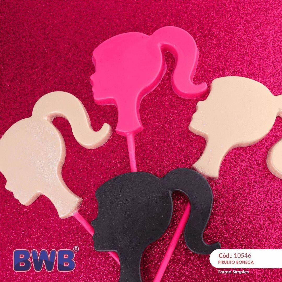 Comprar Forma BWB simples de Acetato - PIRULITO BONECA - 10546
