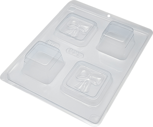 Forma BWB com Silicone (3 partes): MINI CAIXA ESPECIAL LAÇO (REF.: 837)