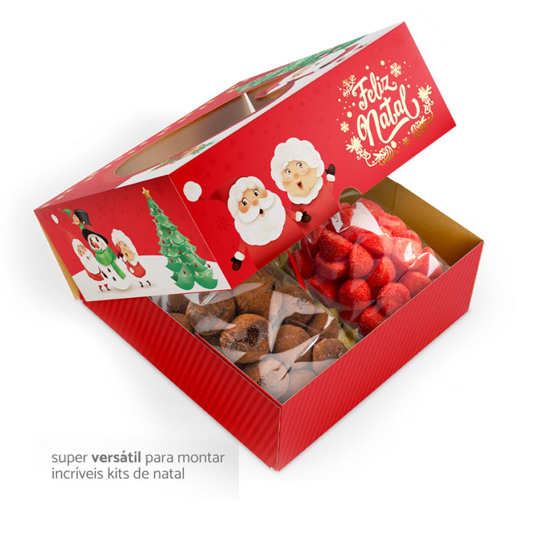 Comprar Embalagem para Kits ou Tortas - Natal - Pct. c/ 5 unidades - 21 ...