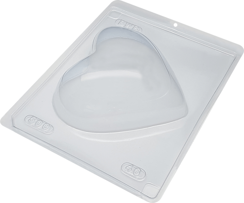 Forma BWB com Silicone (3 partes): Coração Especial 500g (REF.: 46)