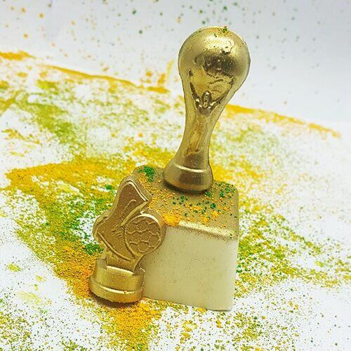 Forma BWB simples de Acetato: Chuteira de Ouro - (REF: 9574)