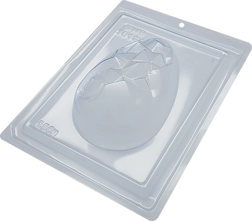 Forma BWB com Silicone (3 partes): Ovo Origami 350g (REF.:10134)