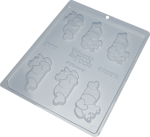 Forma BWB simples de Acetato: Bombom Ursinho Pooh - (Ref: 12072)