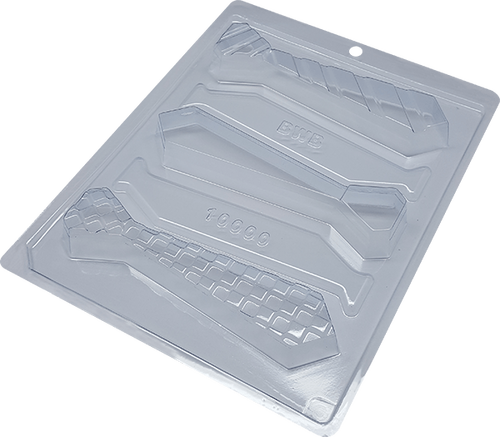 Forma BWB com Silicone (3 partes): Gravatas do Papai (REF.:10000)
