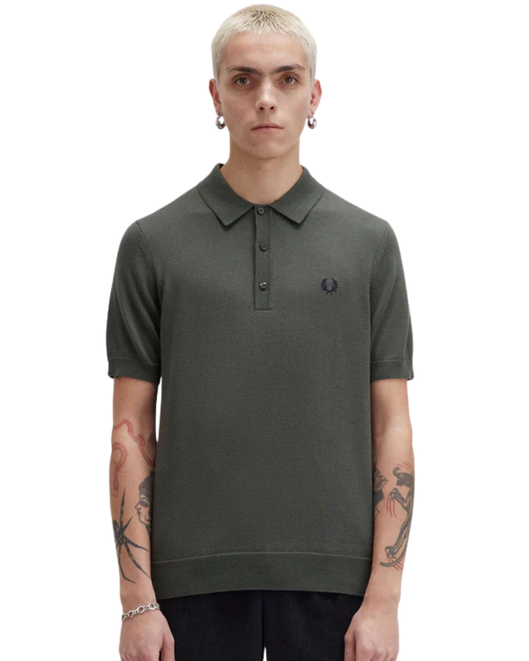 Comprar POLO FRED PERRY EM LÃ MERINO VRD - R$1.109,50