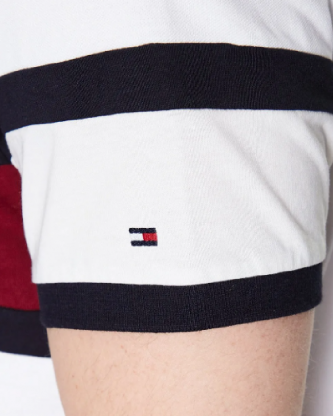 Colorblock Placent Comprar POLO TOMMY COLOURBLOCK PLACEMENT BRC - R$619,00 - aika