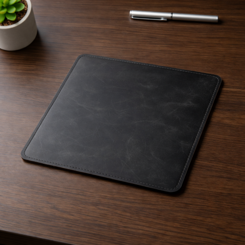 Comprar Mousepad Couro Legítimo Dupla Face 20x20 cm Office Premium