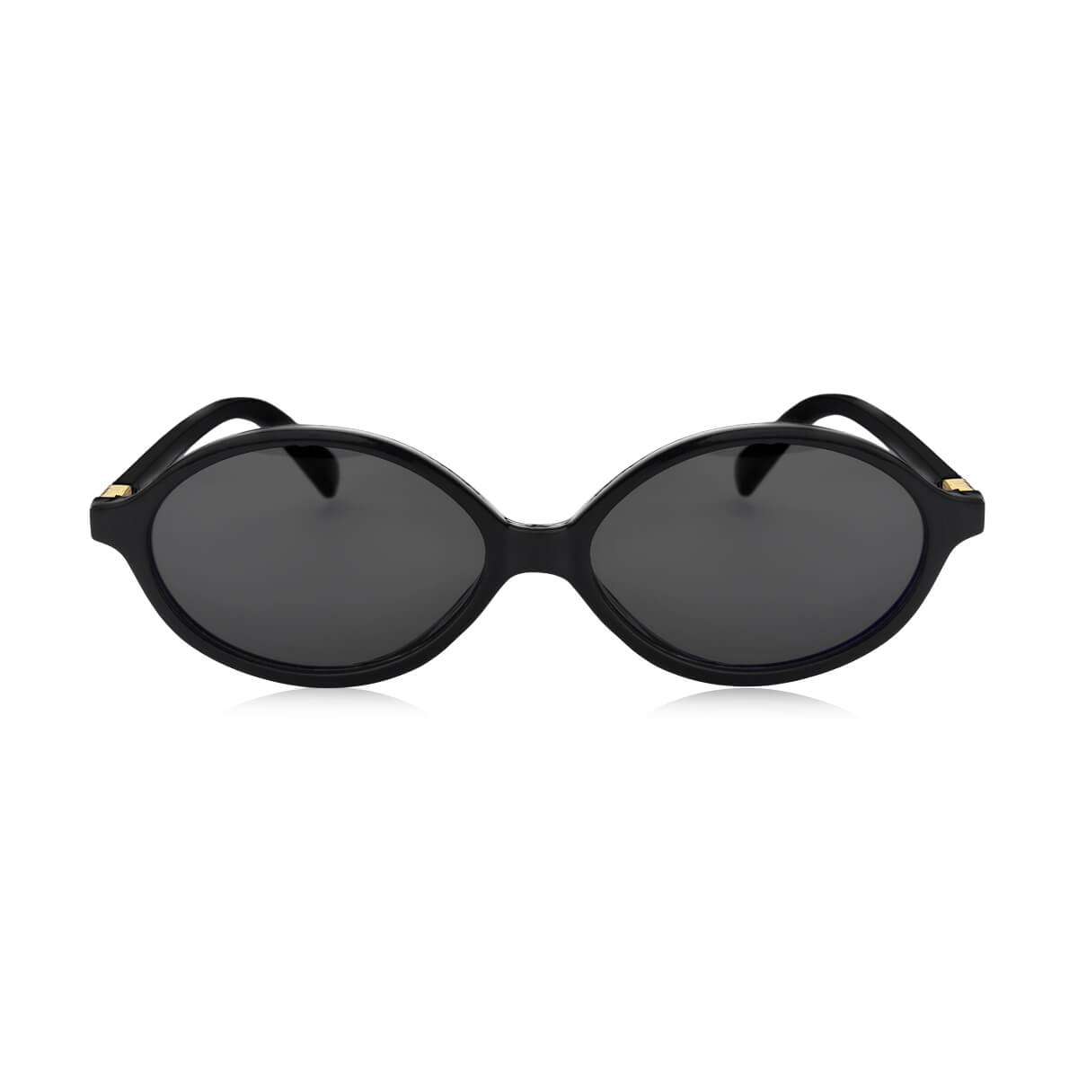 Óculos de Sol Oval Marrakesh Preto | Argennti - R$189,00