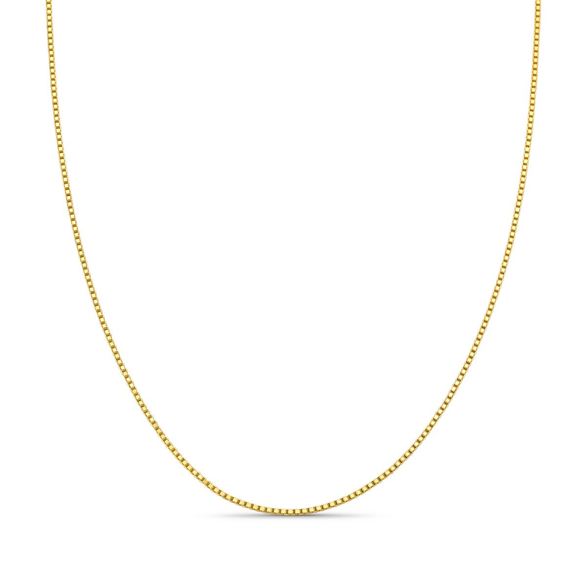 Corrente Veneziana Feminina em Prata 925 Banhada a Ouro 18k - R$168,00