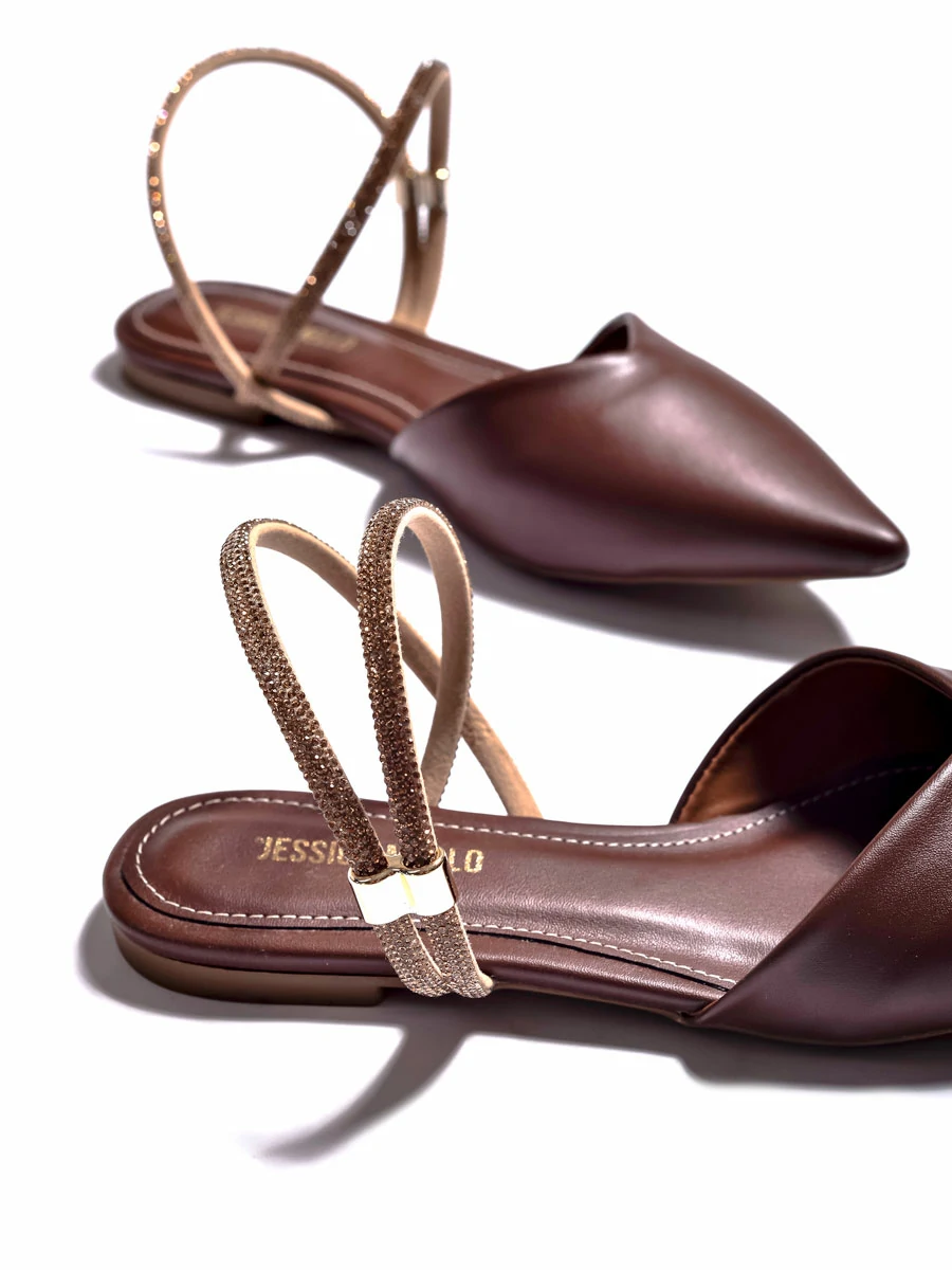 Comprar Sapatilha Terra Slingback Strass - a partir de R$123,40