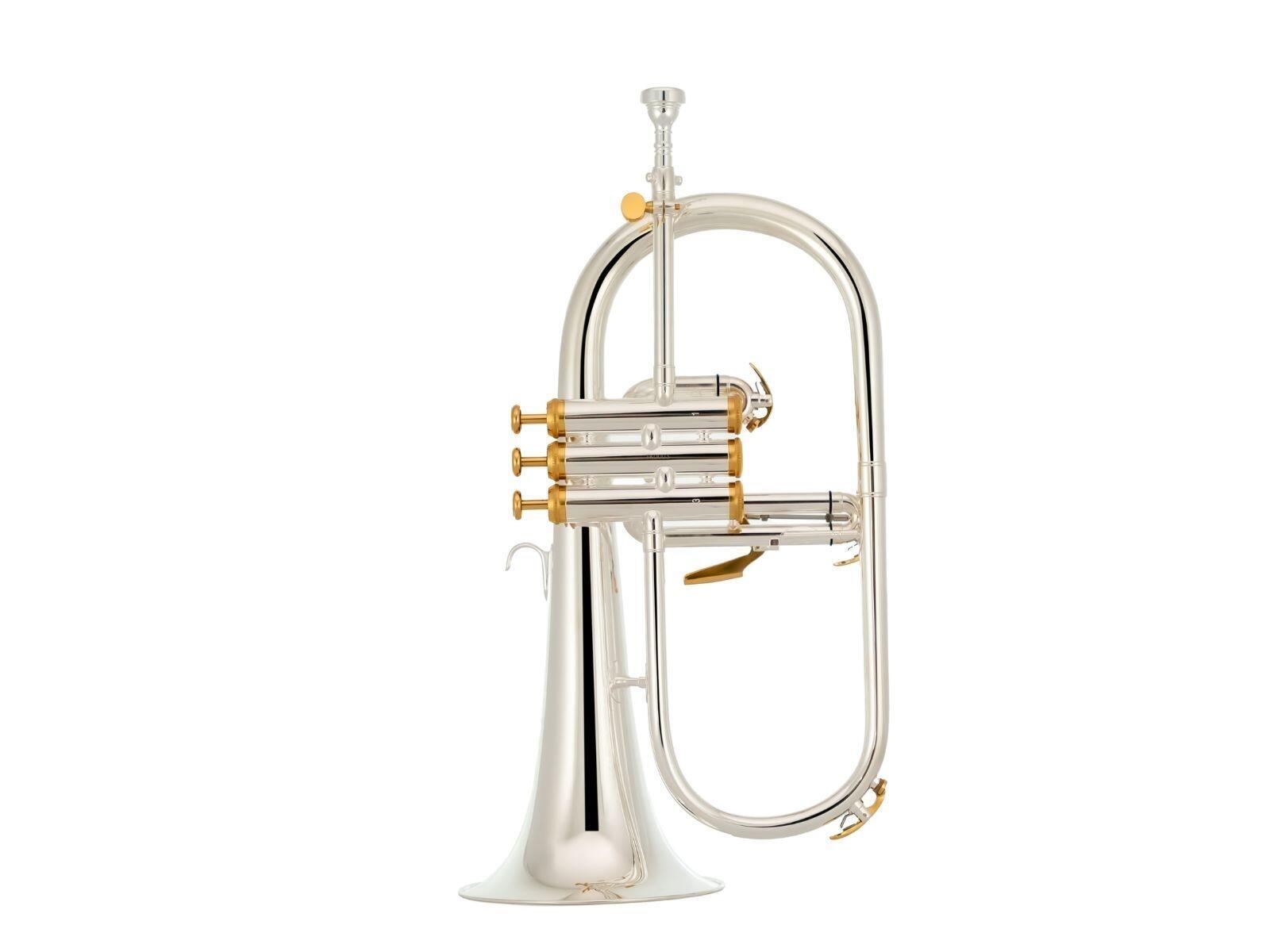 Flugelhorn Sib Tokai TFH-400PG Prata/Dourado-Som Sofisticado - a