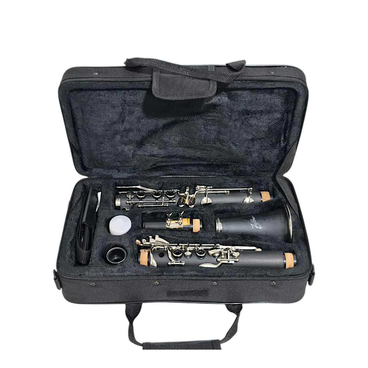 Clarinete Sib 17 chaves niqueladas Zellmer ZCL-1218 - a partir de