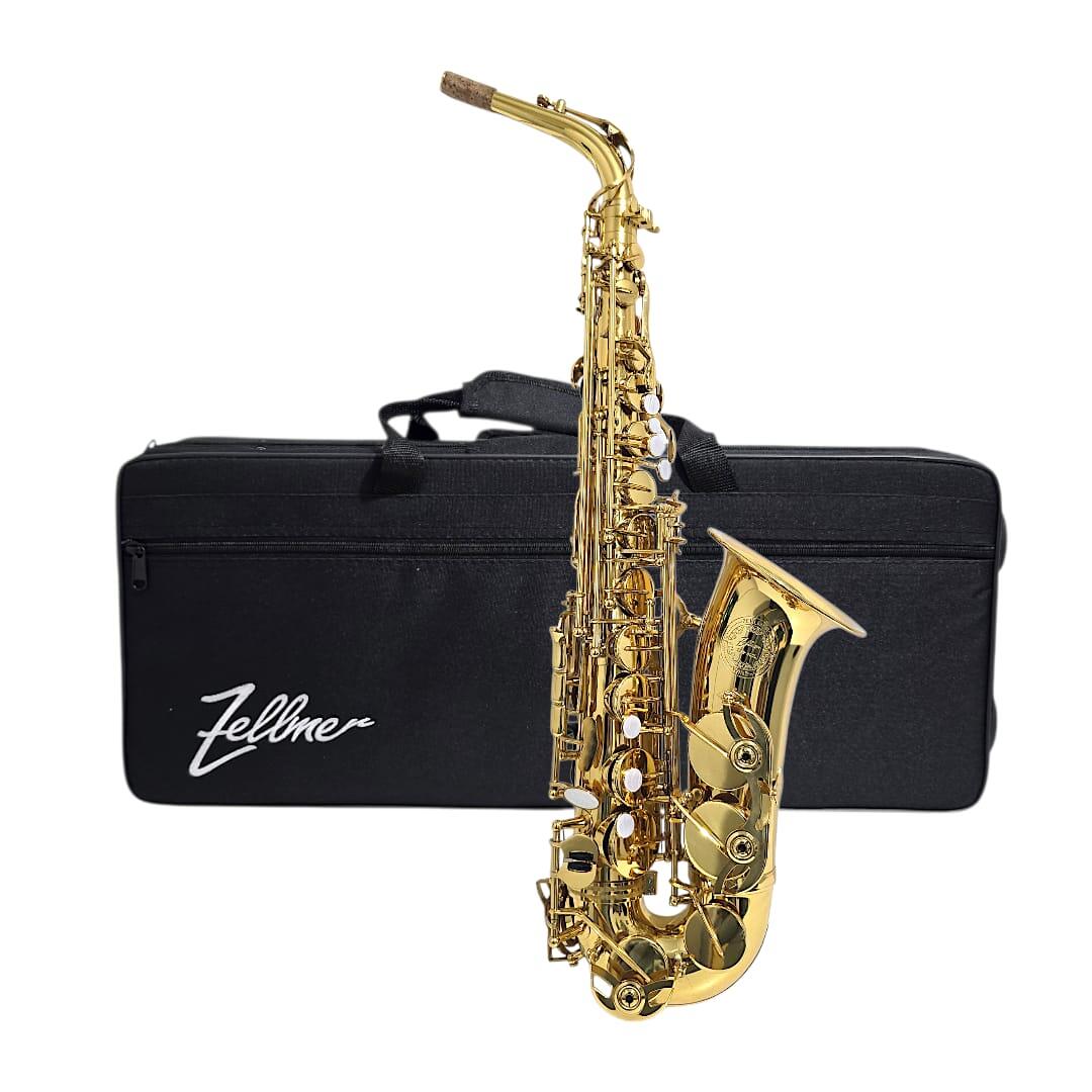 Comprar Sax Alto Zellmer ZAS-600L Laqueado Completo - 1214 - a