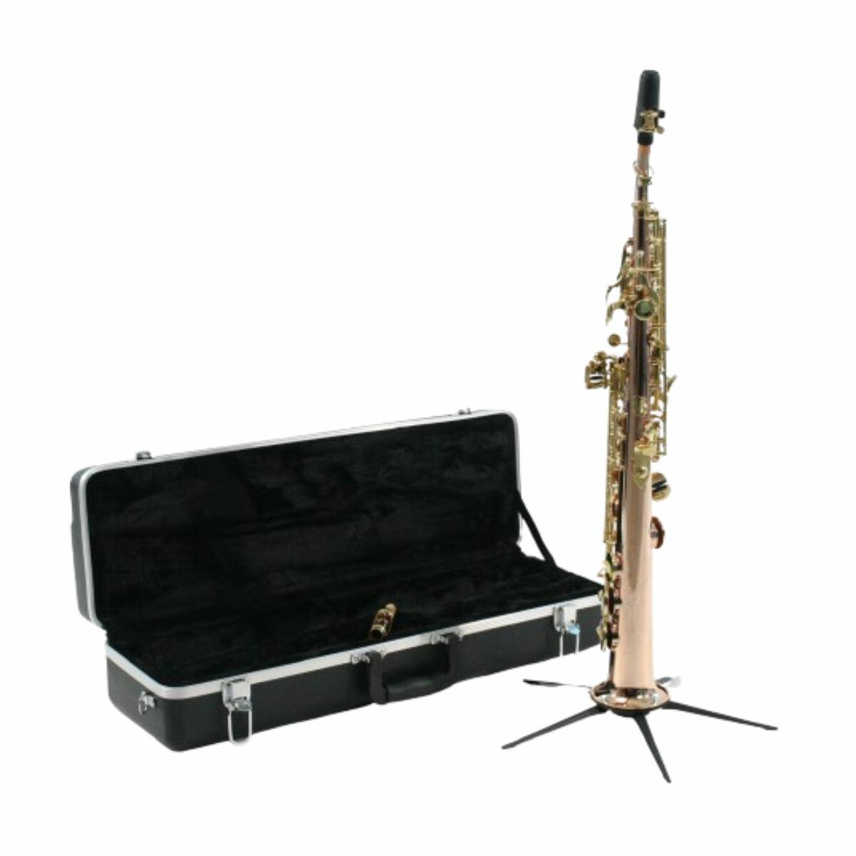 Saxofone Soprano Sib Sebastian SSS-S818QSN - Som Rico e Design