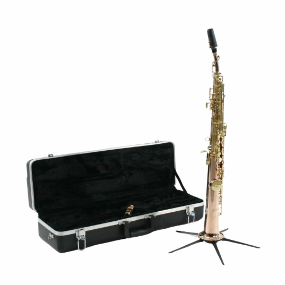 Saxofone Soprano Sib Sebastian SSS-S818QSN - Som Rico e Design