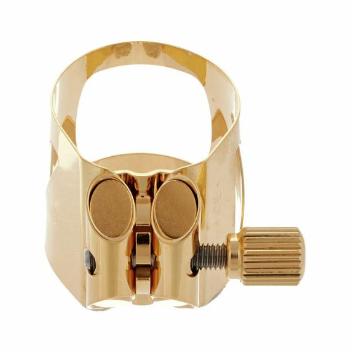 Ligadura Óptima Y Tapa De Plástico Vandoren Lc06p Para Sopra Dorado
