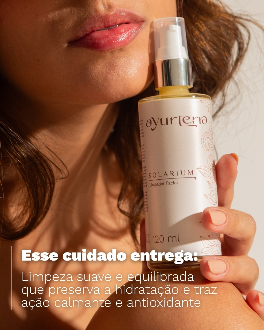 Comprar Limpador Facial Diário Calmante Com D-panthenol Solarium 120ml