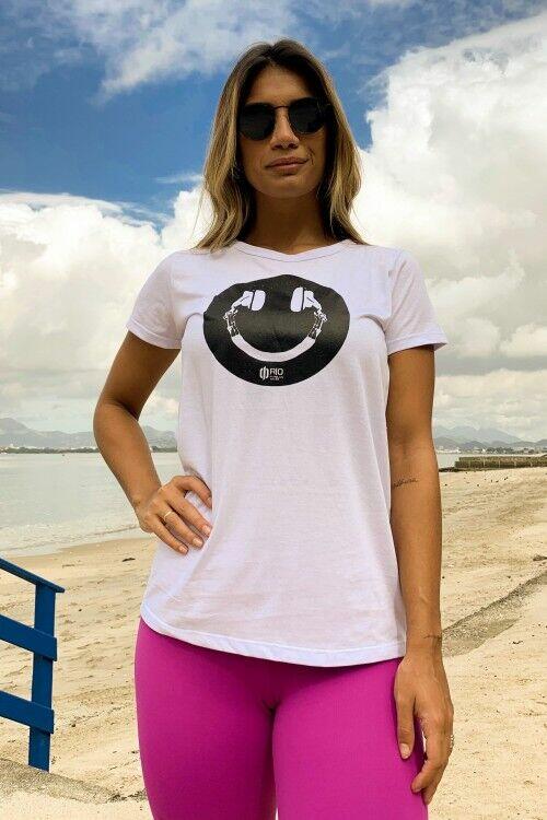 Camiseta Smile Fitness Feminina