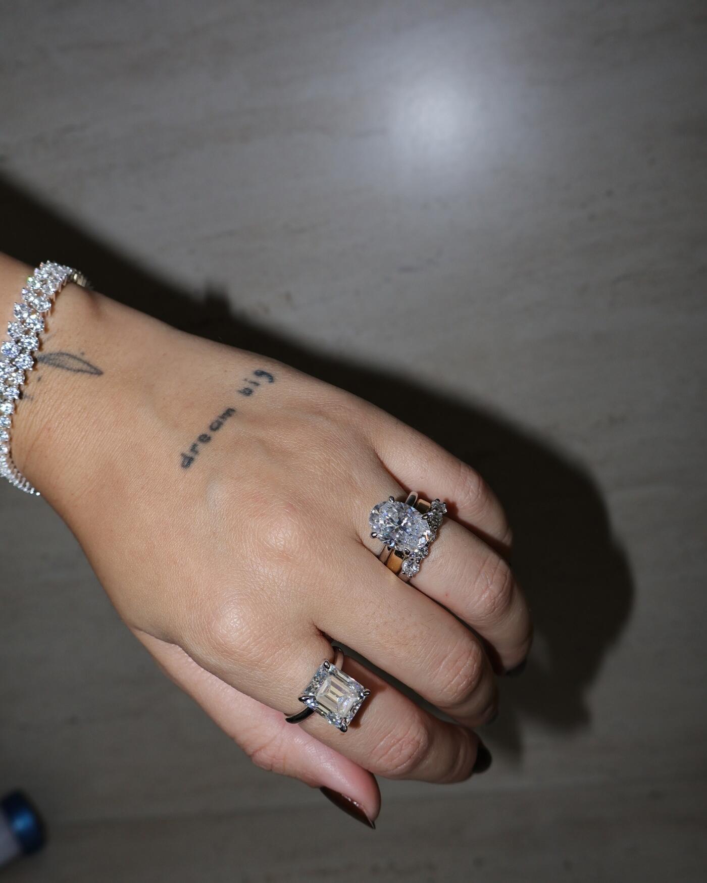 Comprar Anel de Prata Solitário Gabi Emerald Moissanite 13.0ct