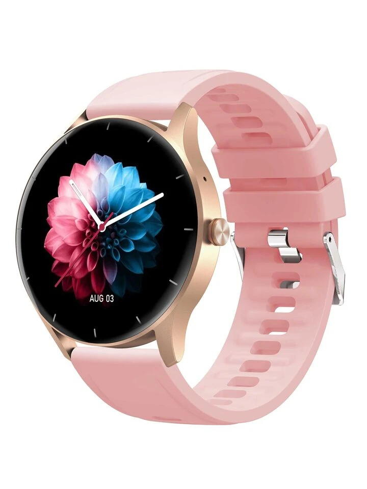 Relógio Smartwatch Feminino a prova dagua rosa touch 40mm 2