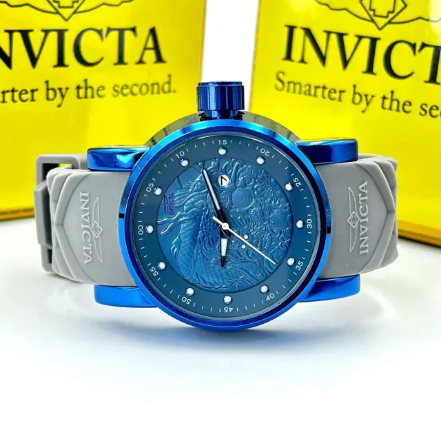 Comprar Relógio Invicta Yakuza Cinxa Azul a prova dagua - Rélógios