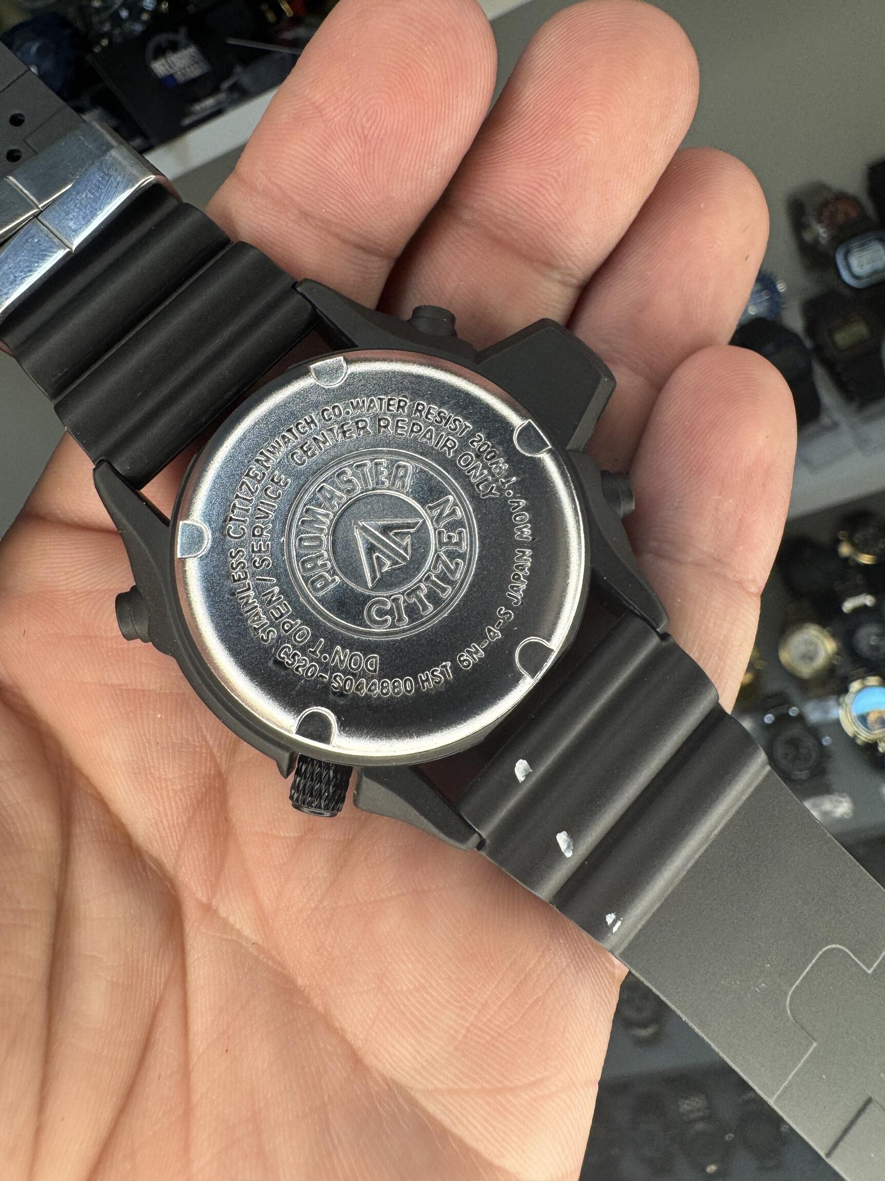 Comprar Relógio Citizen Aqualand Metal preto 2024 c/caixa a prova