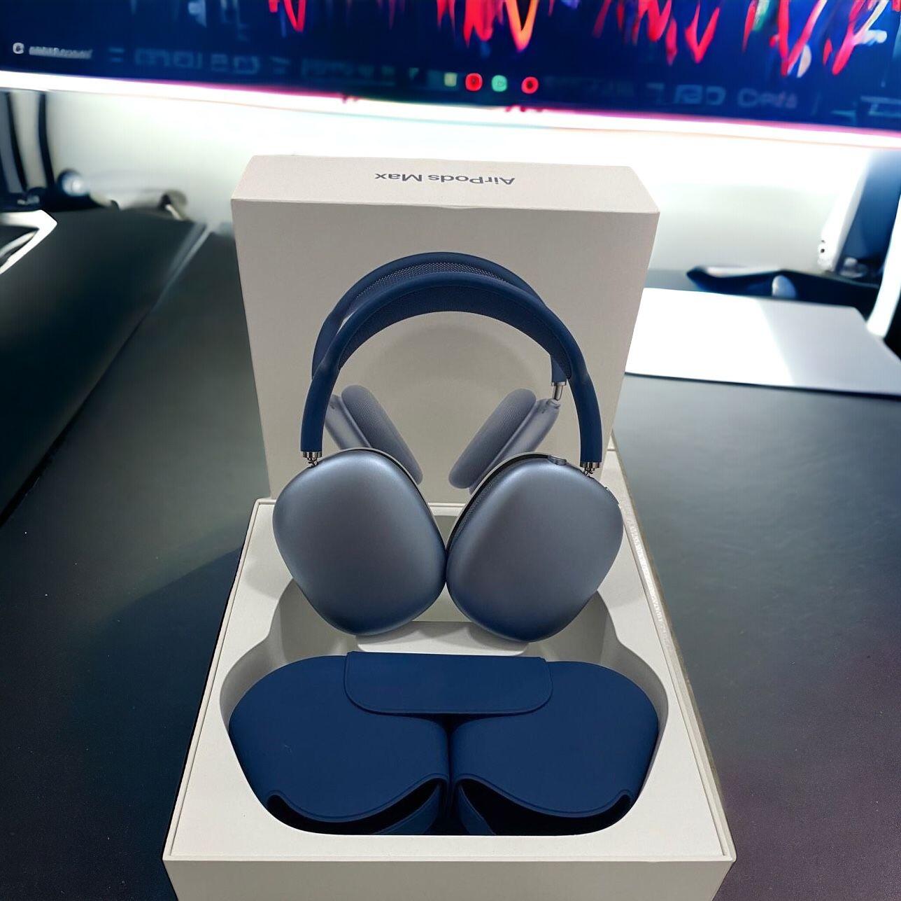 Comprar Fone AirPod Max azul primeira linha - R$99,99 - Rélógios