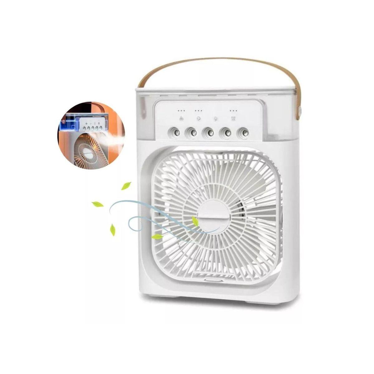 Mini Ar Condicionado Climatizador Portátil Usb Reservatório