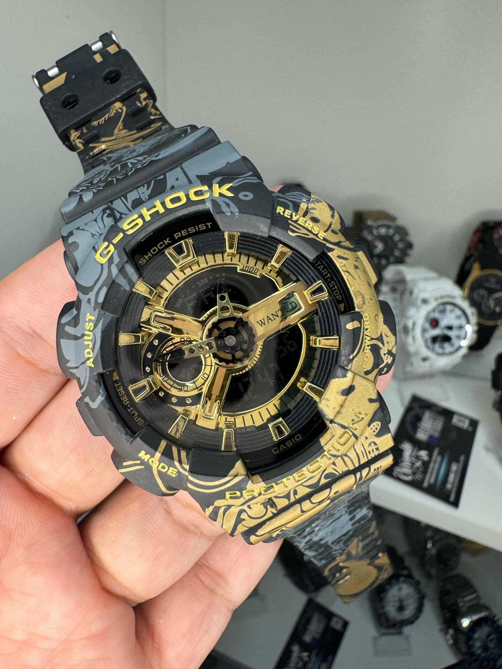 Comprar Relógio Masculino G-Shock japão 2024 colors preto dourado