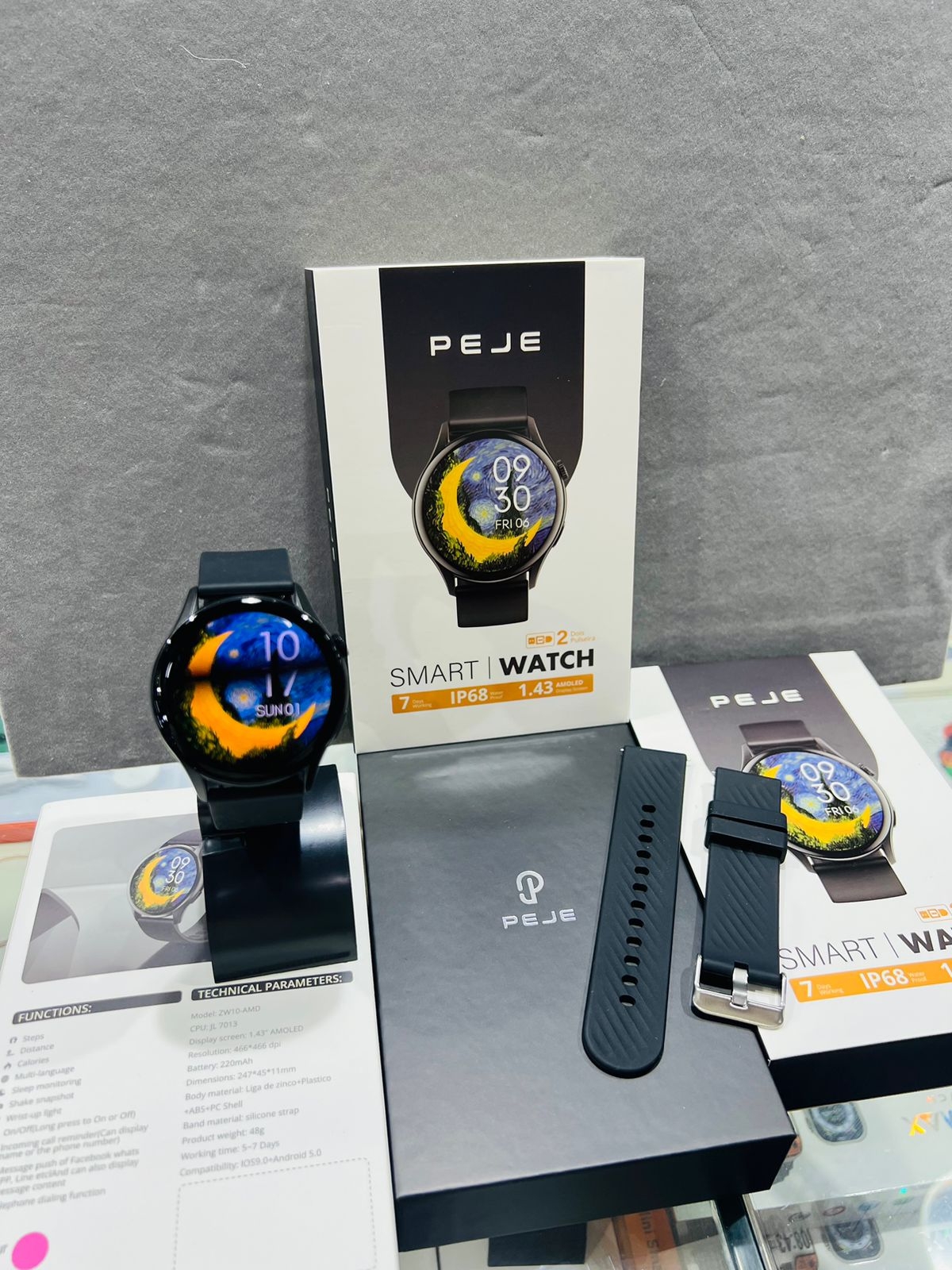 Comprar Smartwatch Peje wz10 serie 10 Preto a prova dagua IP68 R