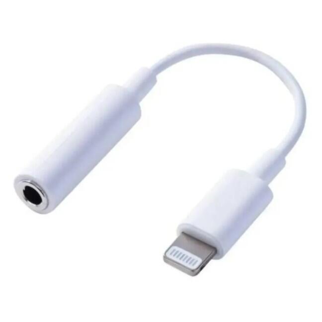 Cabo Adaptador Lightning apple para fone P2