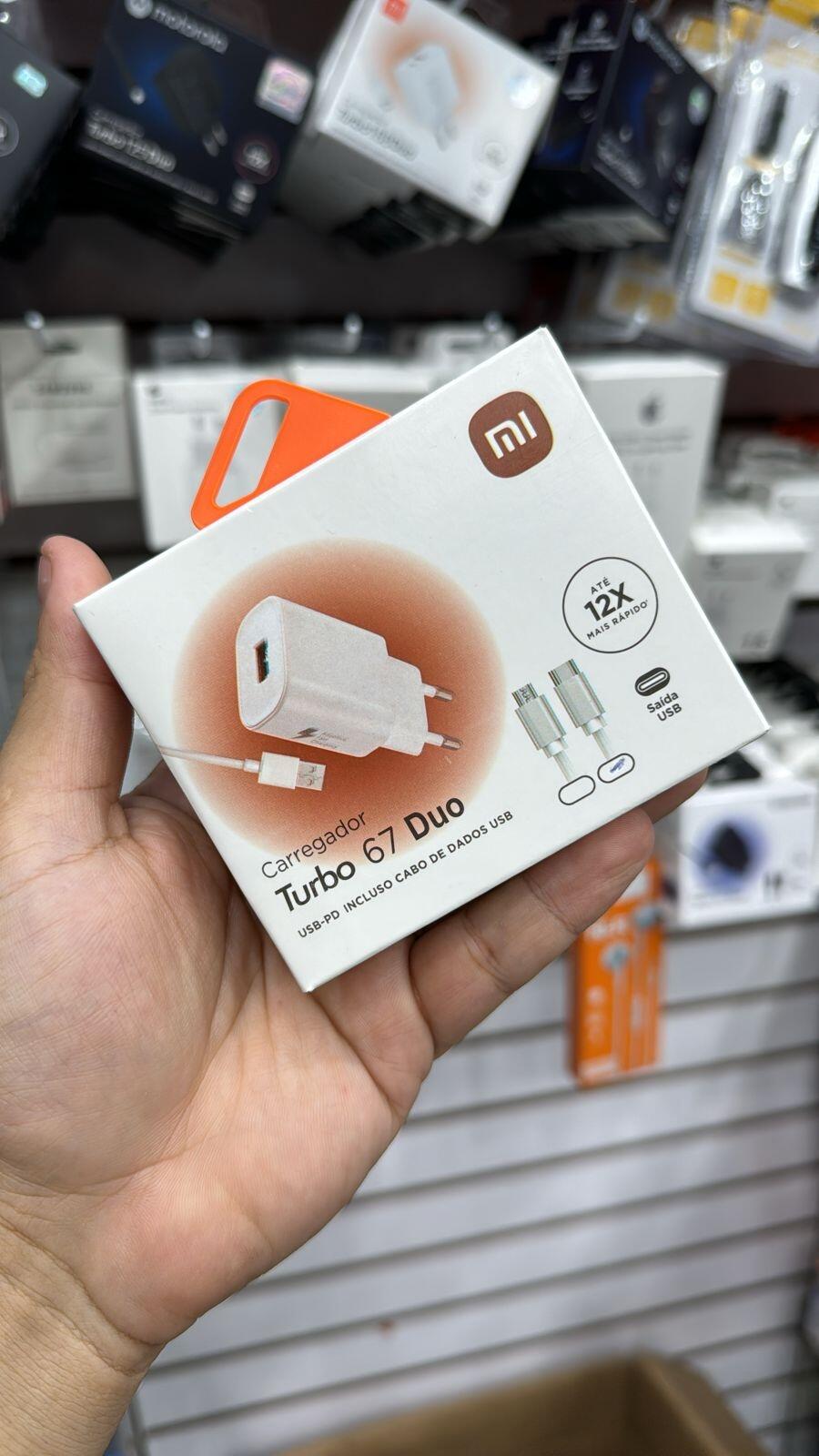 Carregador Xiaomi Turbo 67 Usb-c X Tipo C 67w