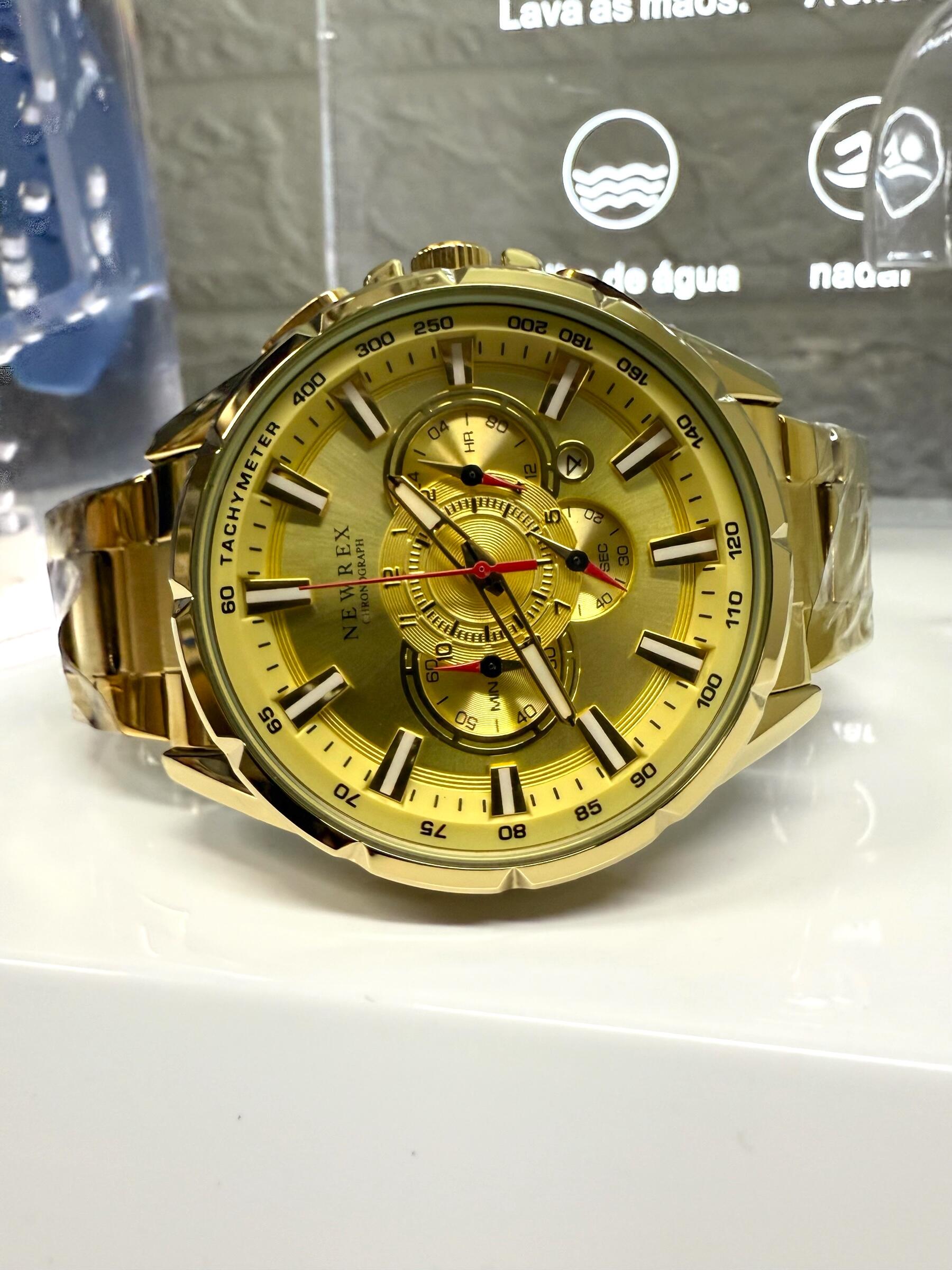 Relógio Masculino Newrex Brooklyn a prova dagua