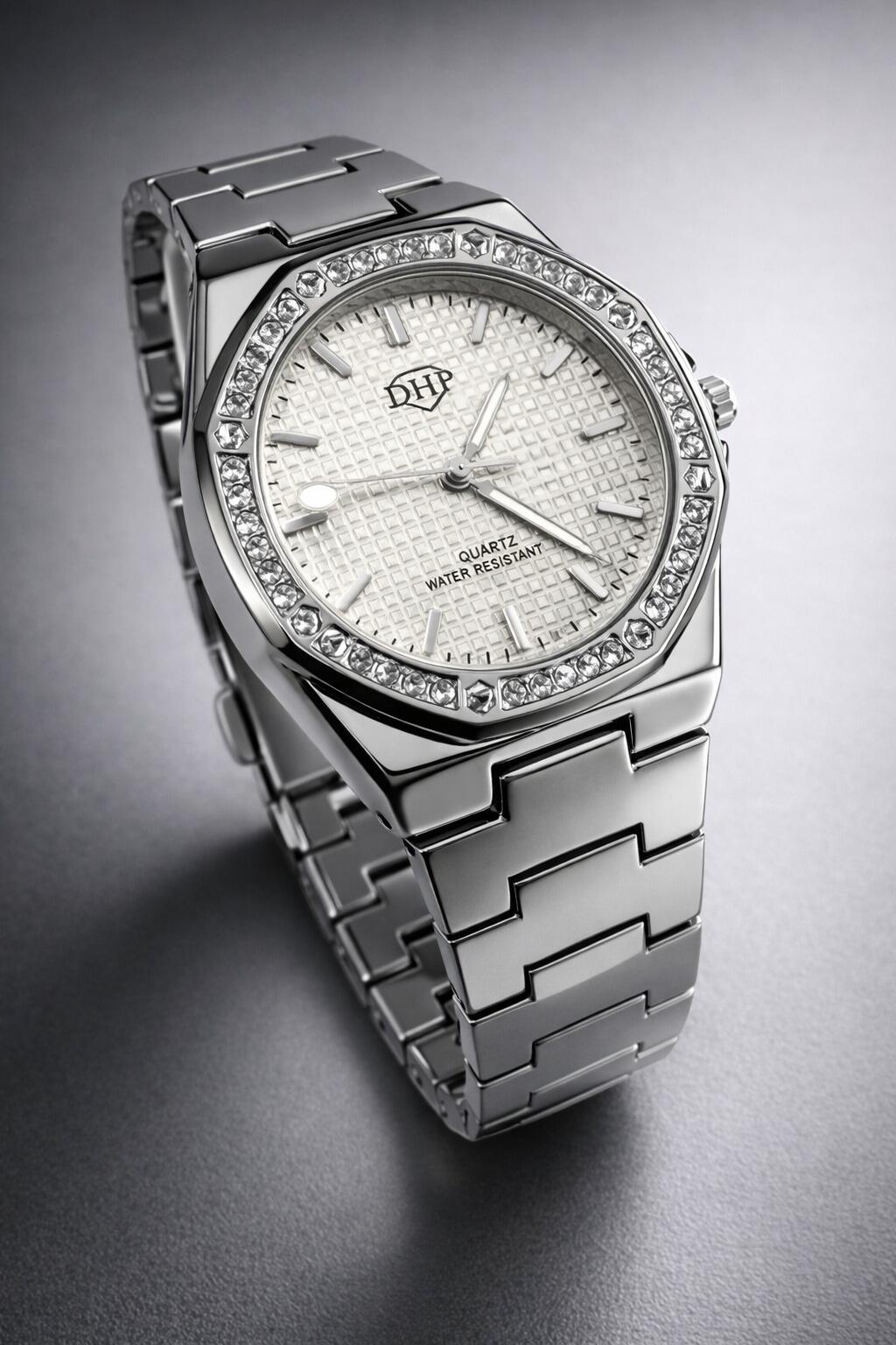 Relógio Feminino DHP Patek MIstico c/ Pedrarias cores