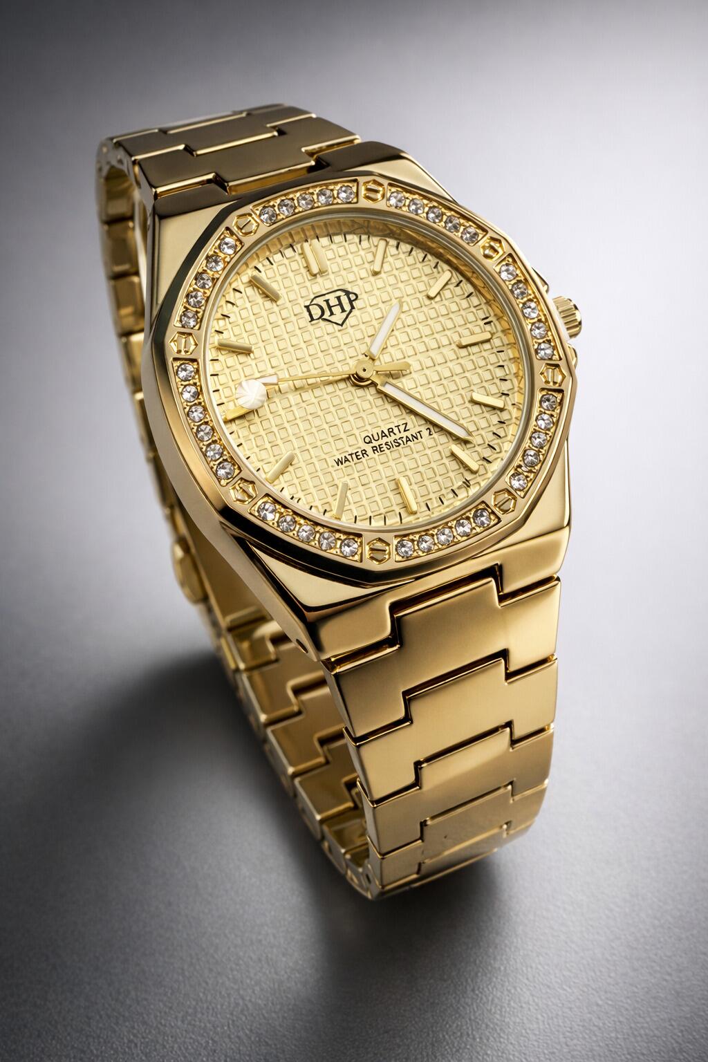 Relógio Feminino DHP Patek MIstico c/ Pedrarias cores