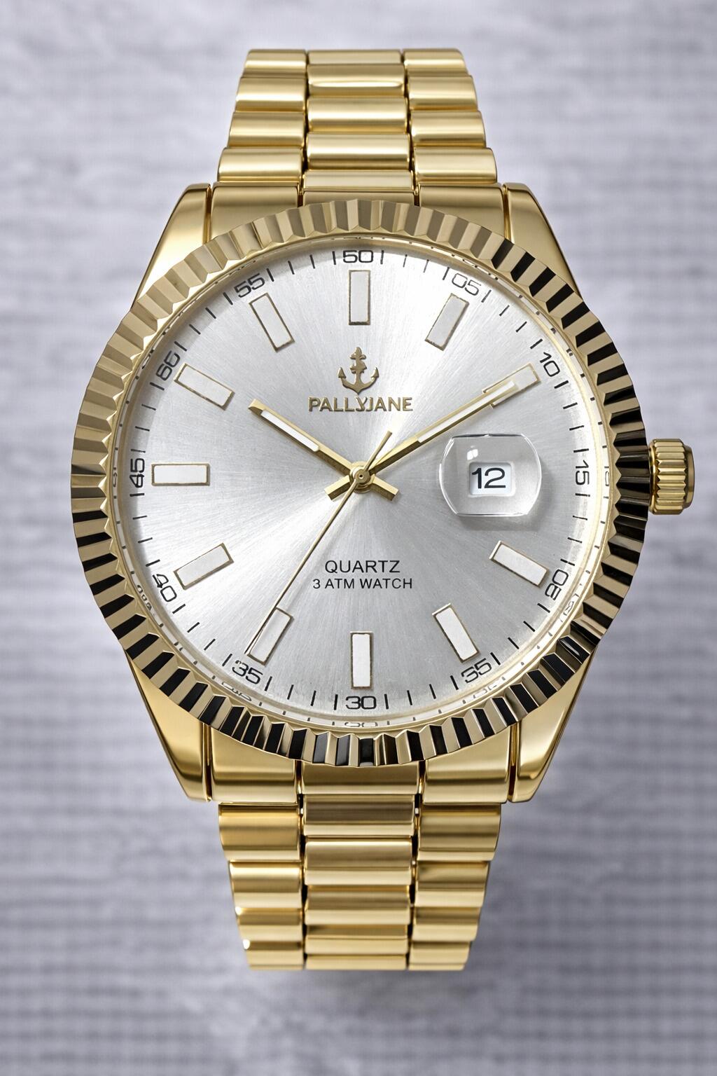 Relógio Masculino Pallyjane Datejust A prova d'agua cores