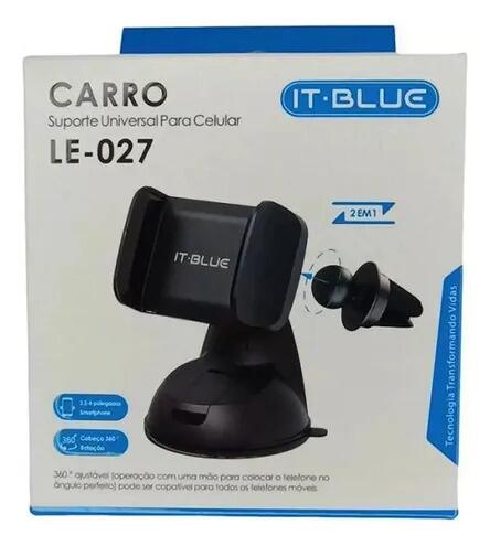 Suporte Universal Para Celular De Plastico Le-027 Preto